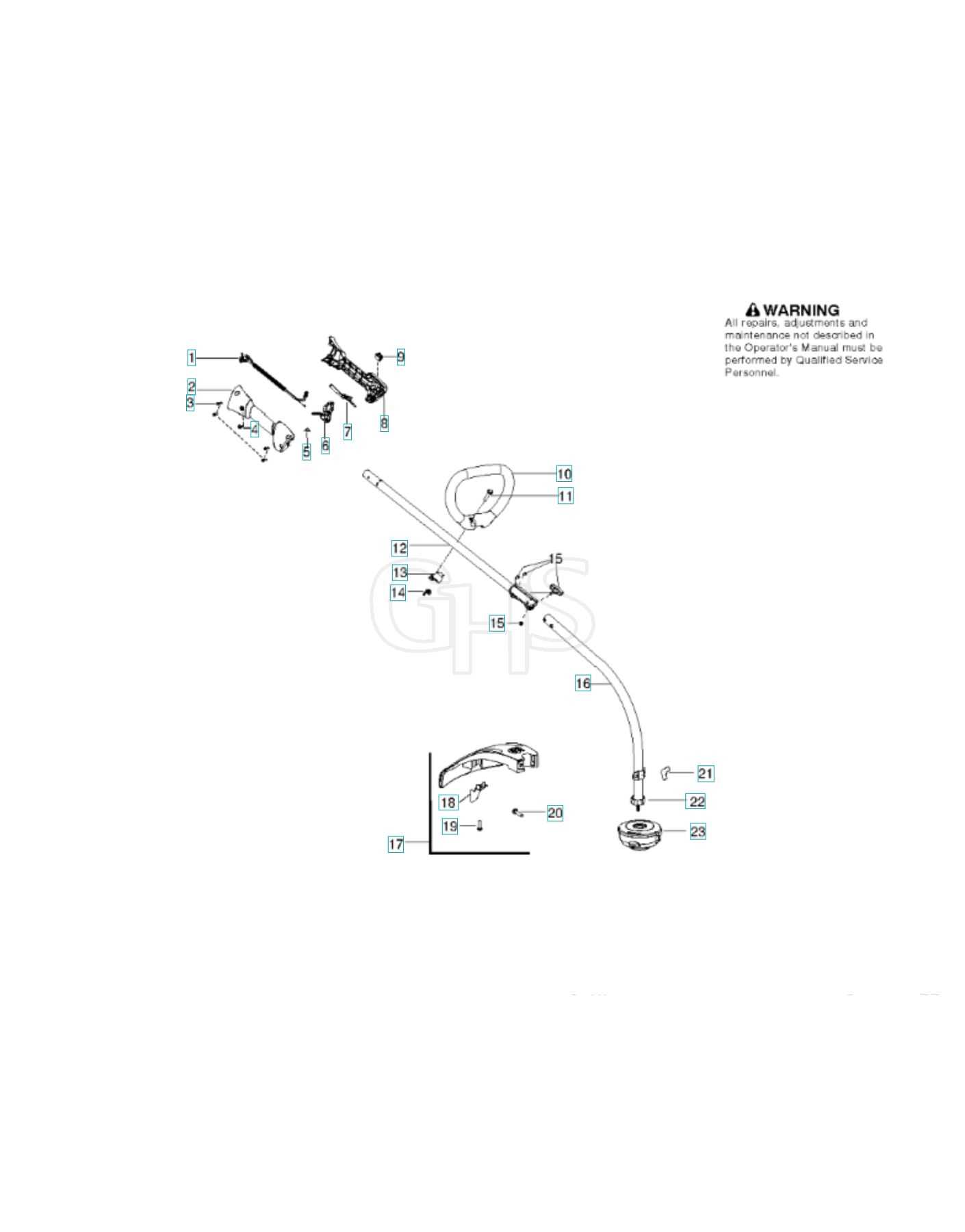 husqvarna 128cd parts diagram