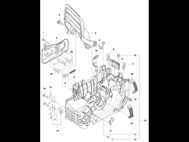 husqvarna 455 parts diagram