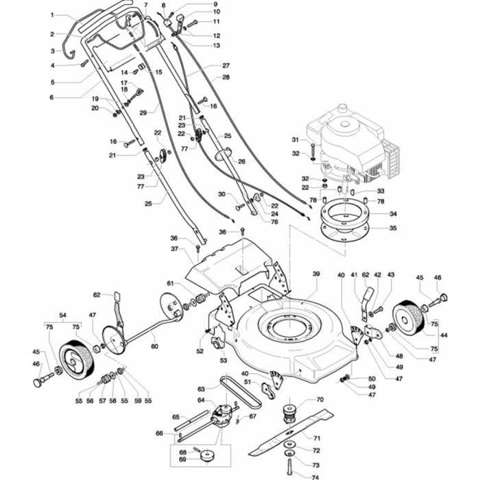 husqvarna hu700f parts diagram