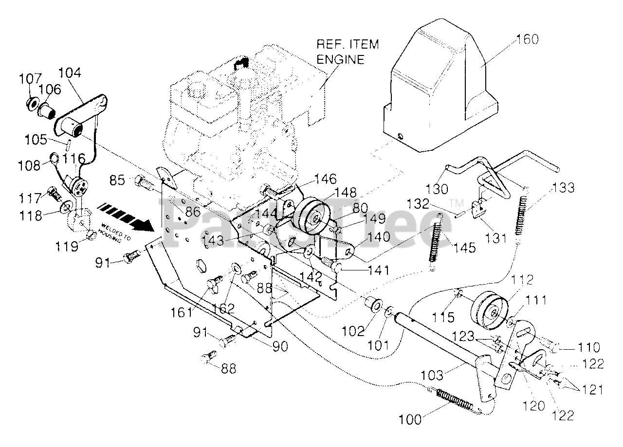 husqvarna snow thrower parts diagram