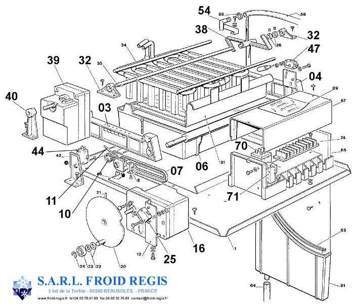 ice o matic parts diagram