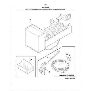 ice o matic parts diagram