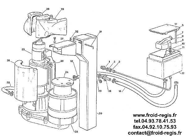 ice o matic parts diagram