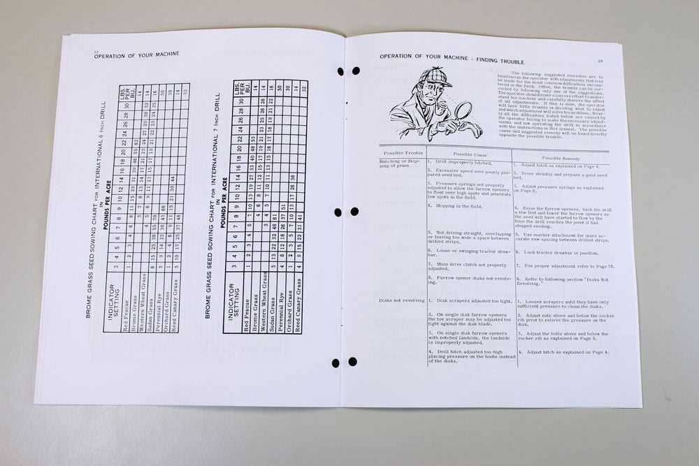 international 510 grain drill parts diagram