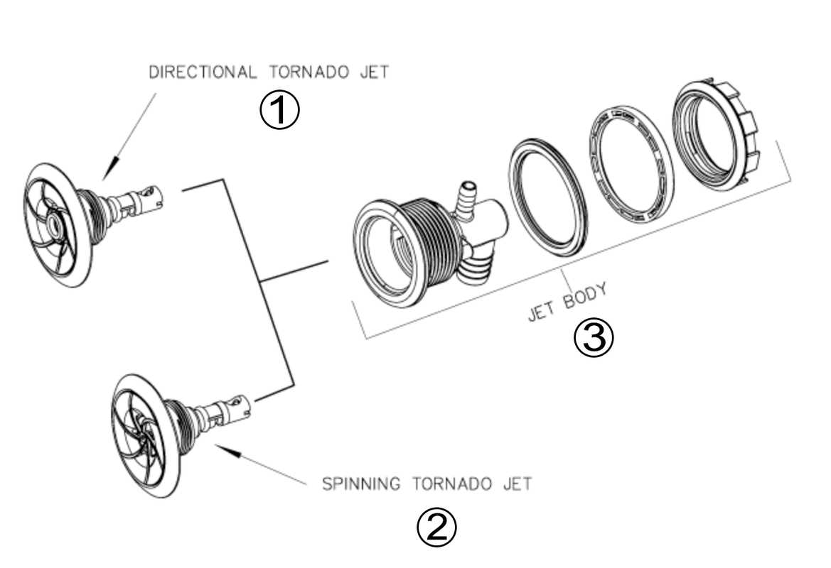 jacuzzi tub parts diagram