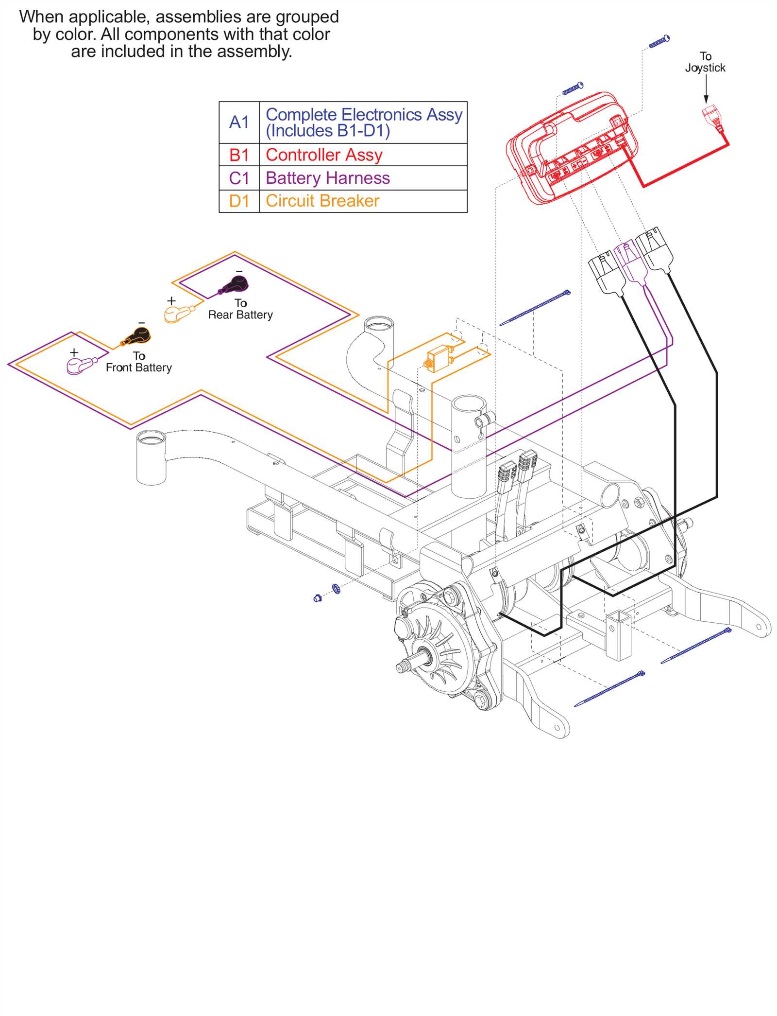 jazzy select parts diagram