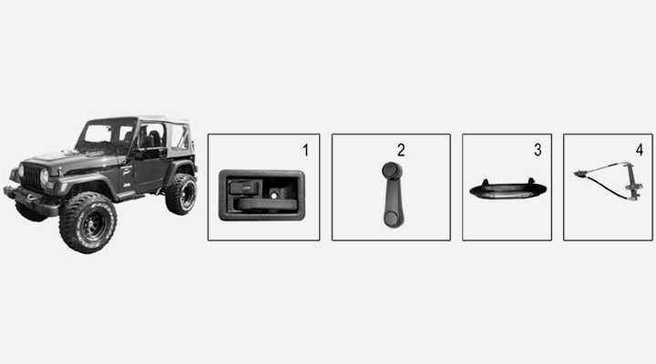 jeep wrangler parts diagram