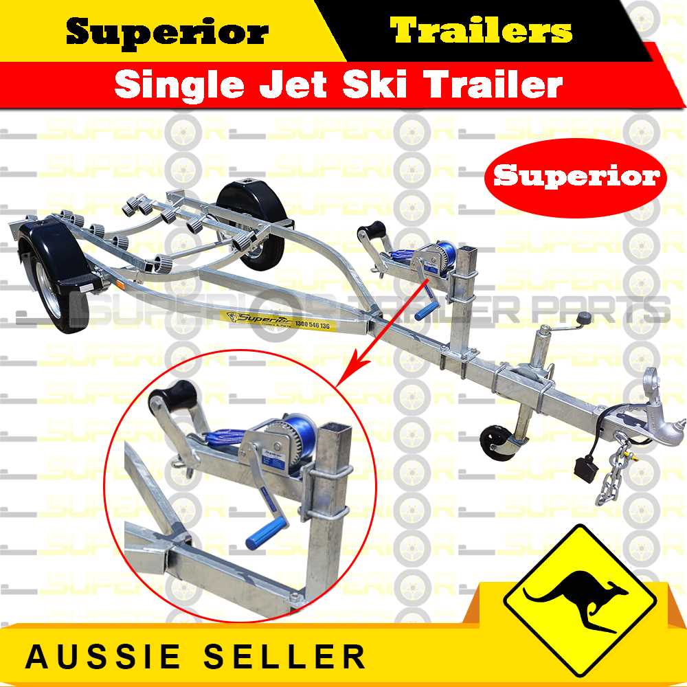 jet ski trailer parts diagram