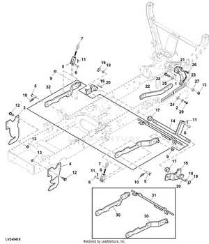 john deere 1023e parts diagram