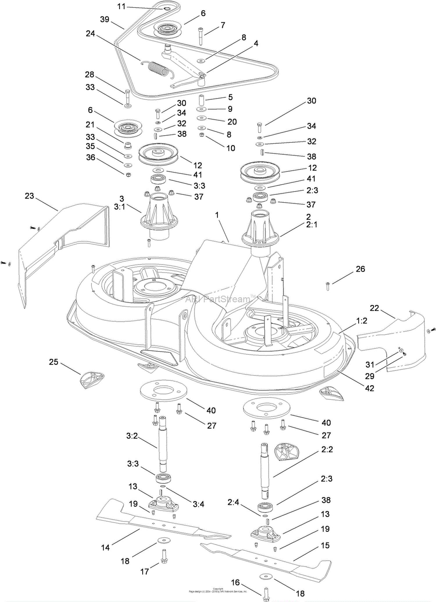 john deere 140 parts diagram