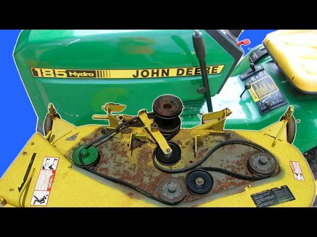 john deere 185 hydro parts diagram