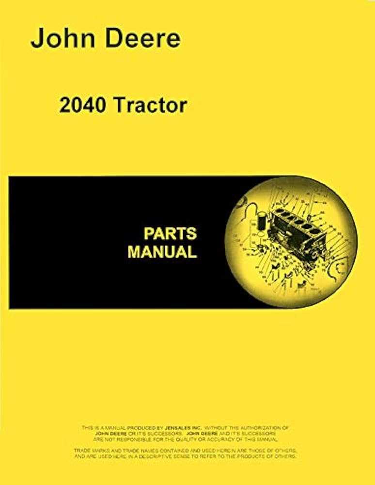 john deere 2040 parts diagram