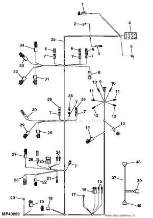 john deere 2305 parts diagram