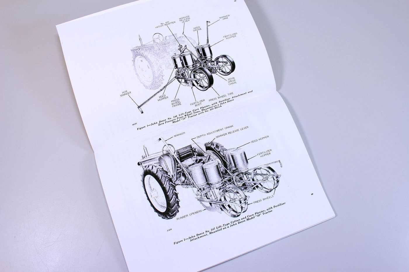 john deere 246 planter parts diagram