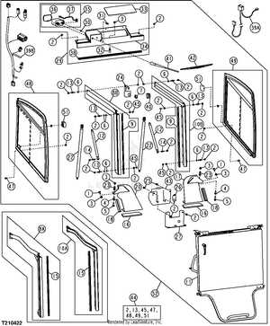 john deere 250 skid steer parts diagram