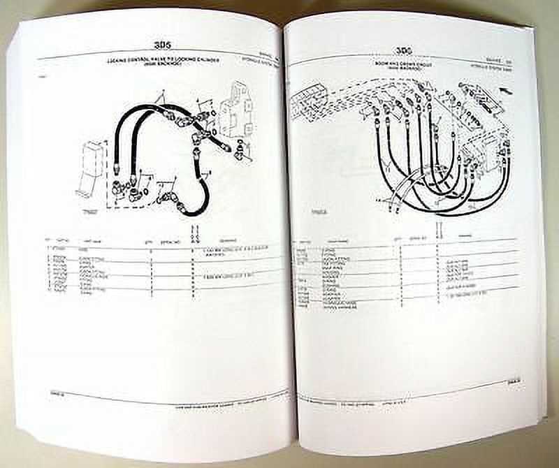 john deere 310b backhoe parts diagram