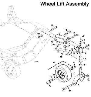 john deere 314 parts diagram