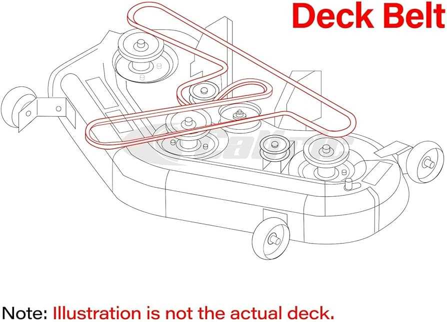 john deere 325 48 mower deck parts diagram