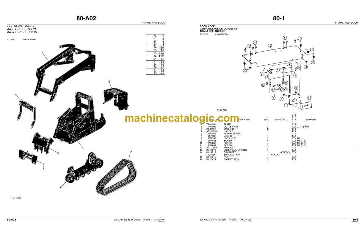 john deere 325 parts diagram