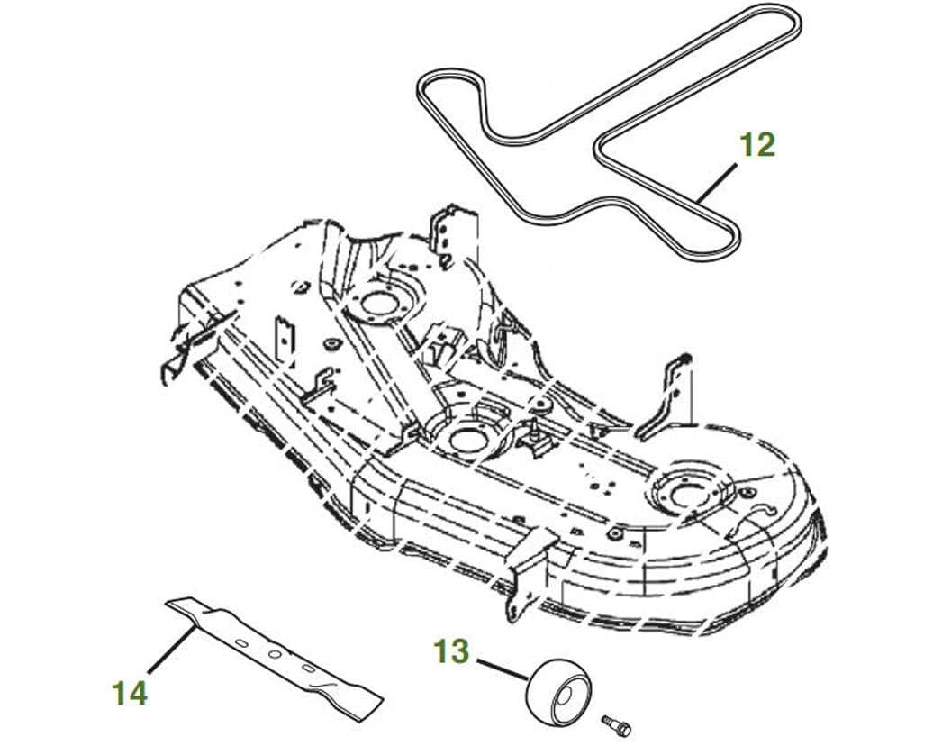 john deere 425 parts diagrams