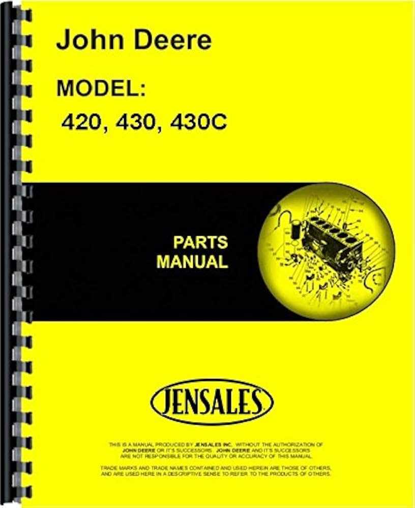 john deere 430 parts diagram