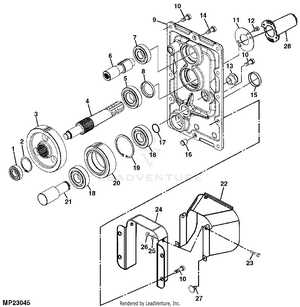 john deere 4300 parts diagram