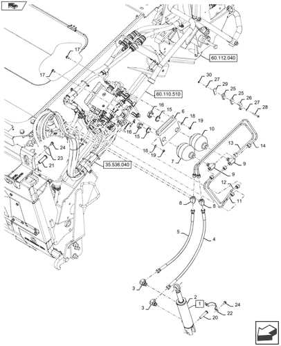 john deere 467 baler parts diagram