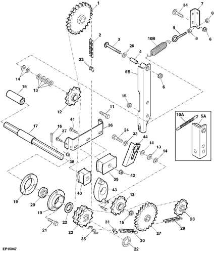 john deere 467 baler parts diagram