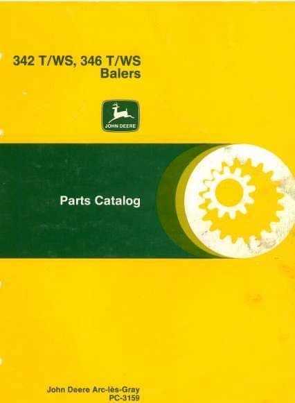 john deere 569 baler parts diagram