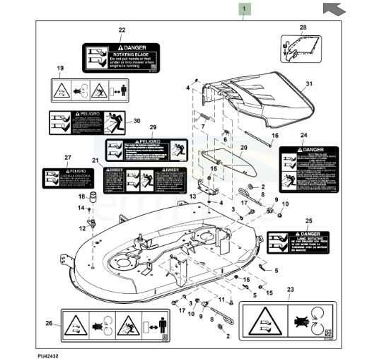 john deere l100 parts diagram