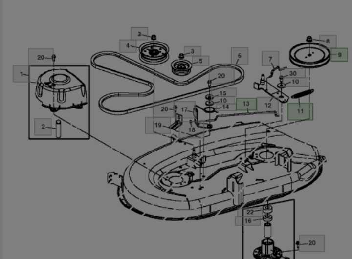 john deere l111 parts diagram