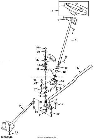 john deere lx277 parts diagram