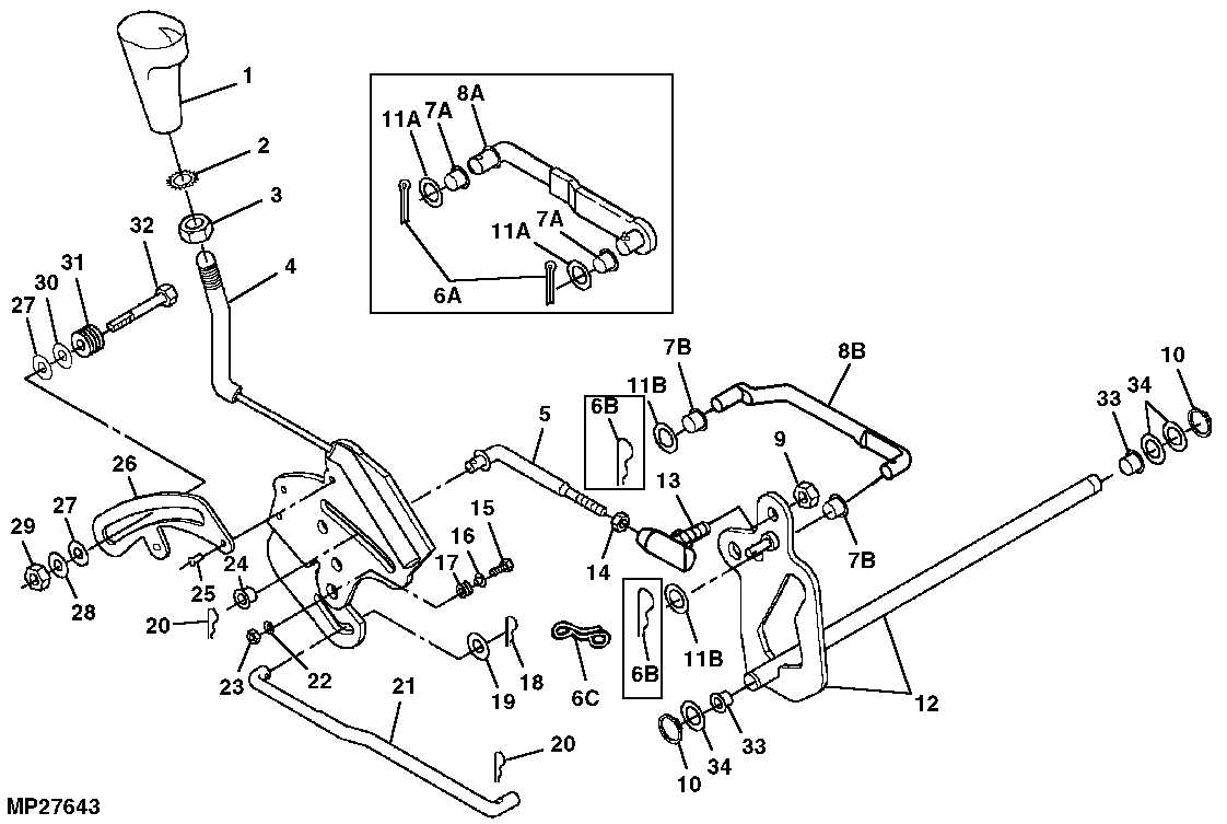 john deere lx277 parts diagram