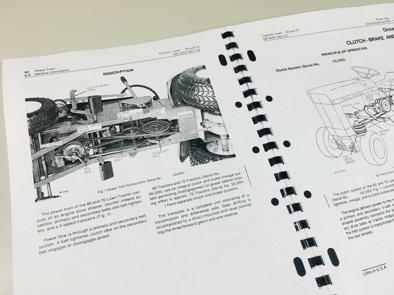 john deere power flow parts diagram