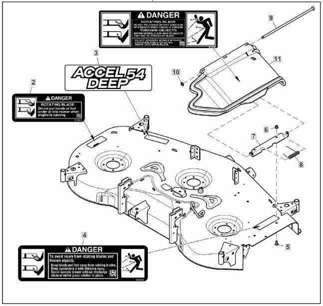 john deere x500 parts diagram