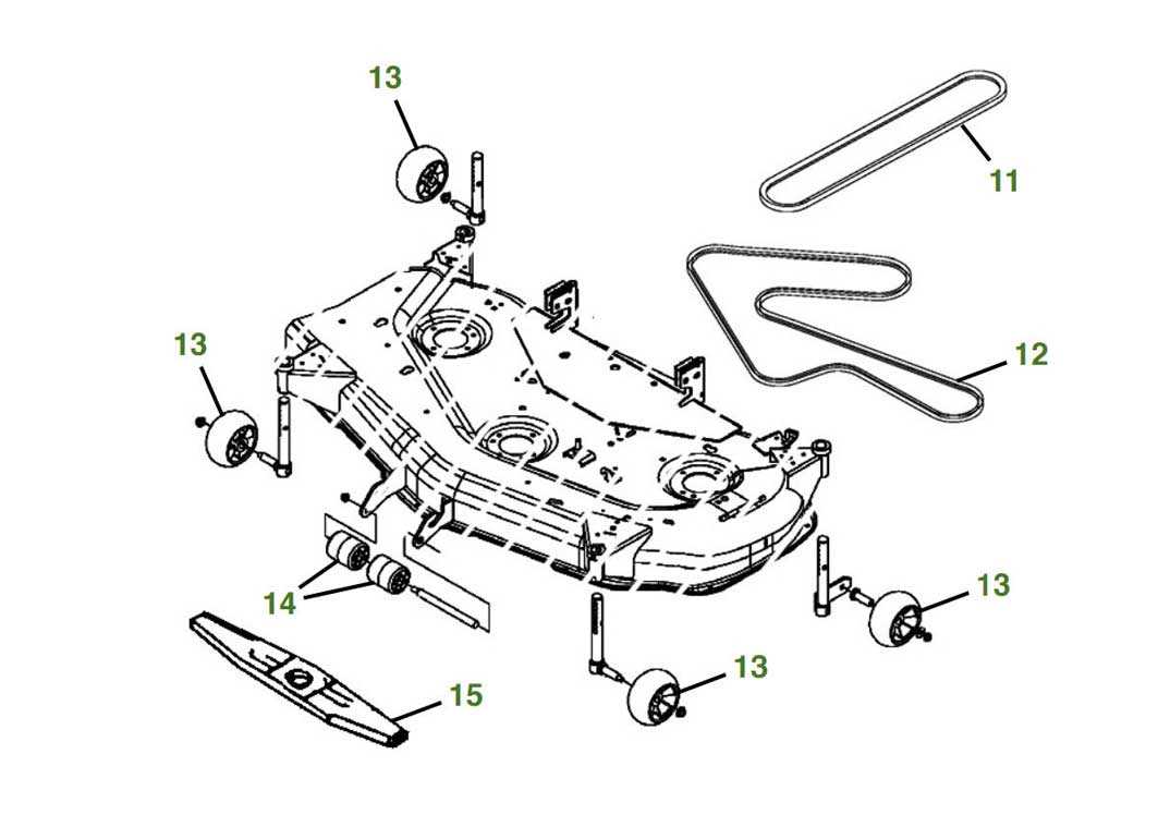 john deere z355e parts diagram