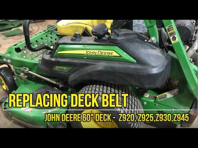 john deere z930m parts diagram