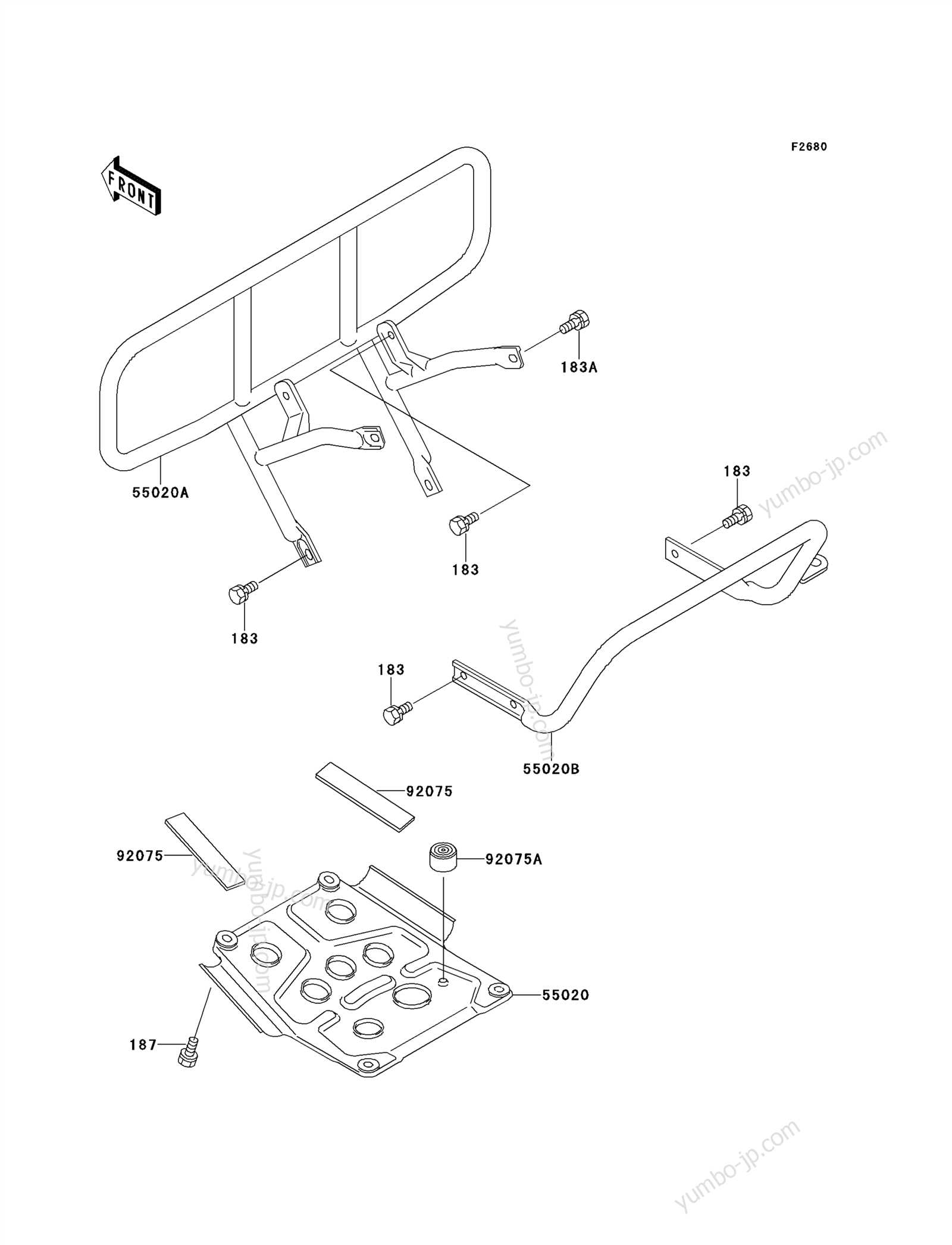 kawasaki bayou 220 parts diagram