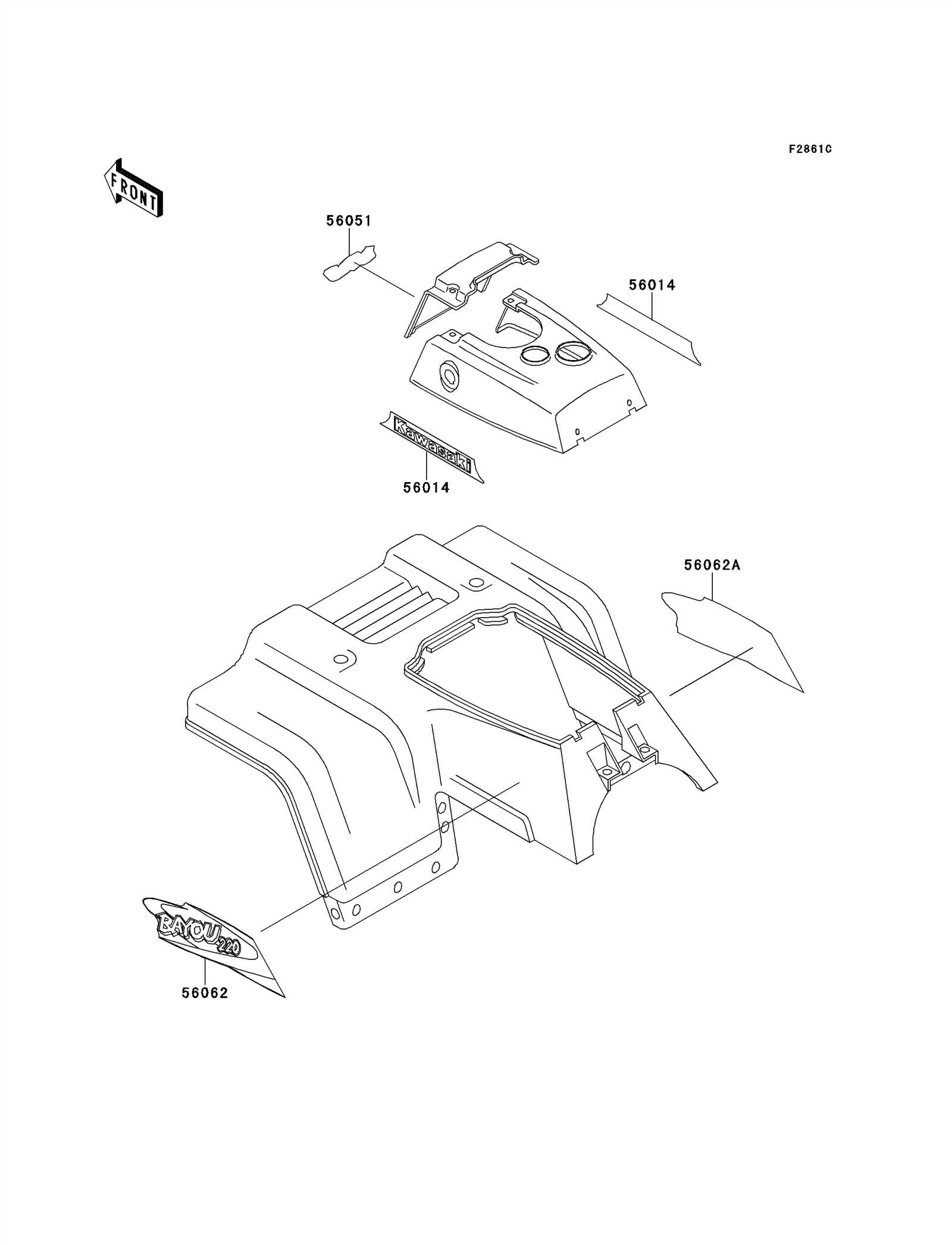 kawasaki bayou 220 parts diagram