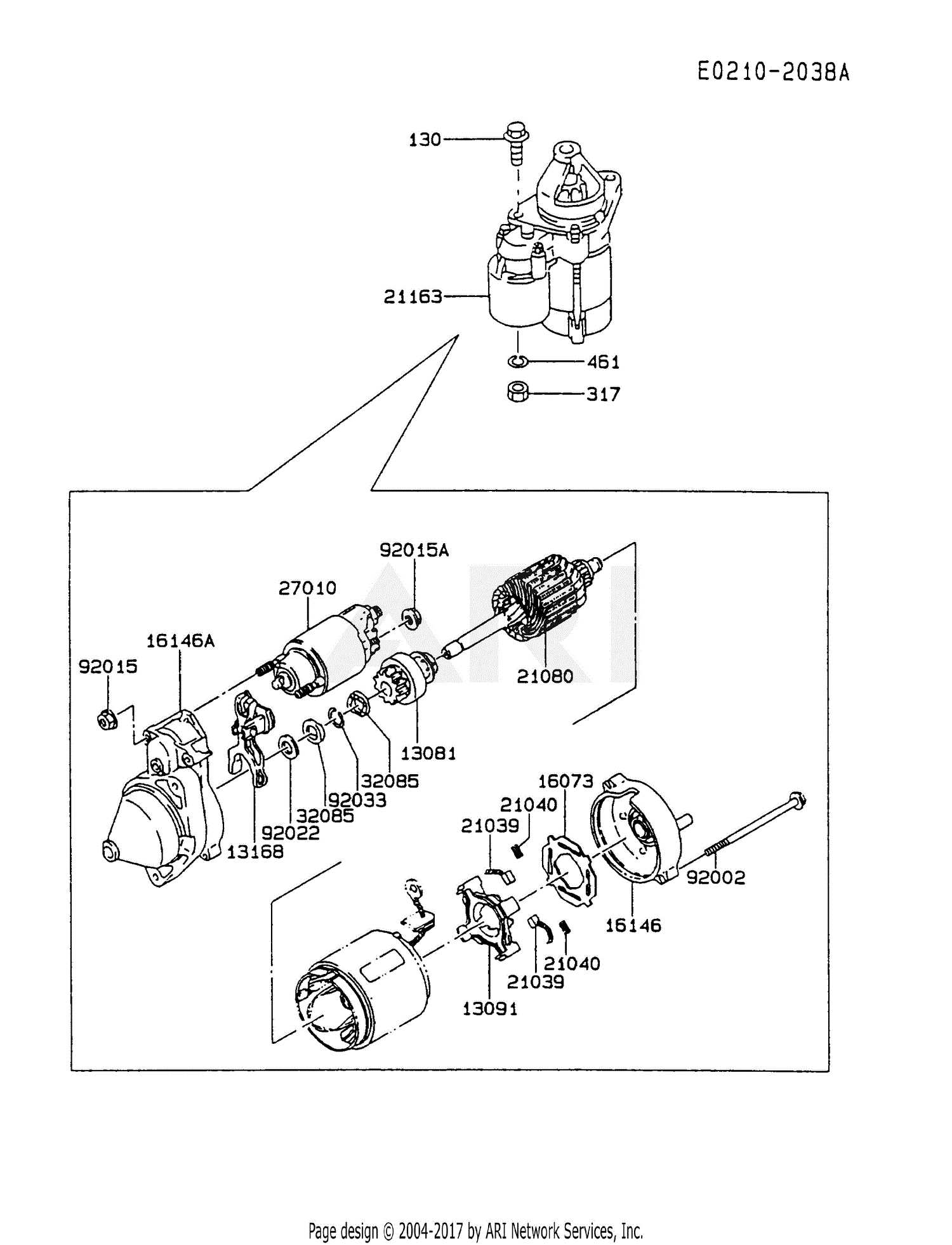 kawasaki fc420v parts diagram