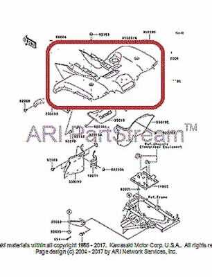 kawasaki prairie 360 parts diagram