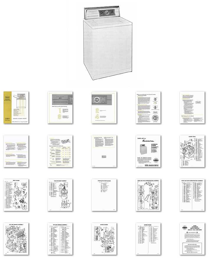 kenmore 110 dryer parts diagram