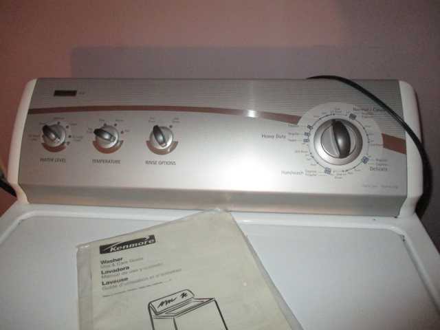 kenmore 600 series washer parts diagram