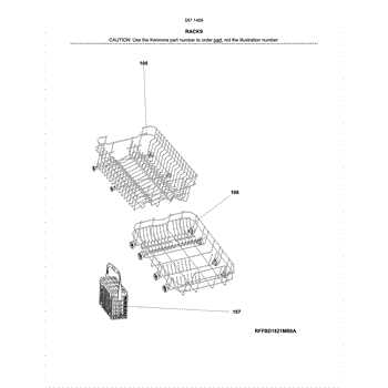 kenmore dishwasher model 587 parts diagram