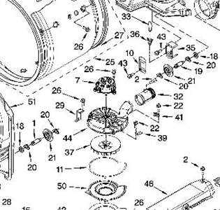 kenmore elite dryer model 110 parts diagram