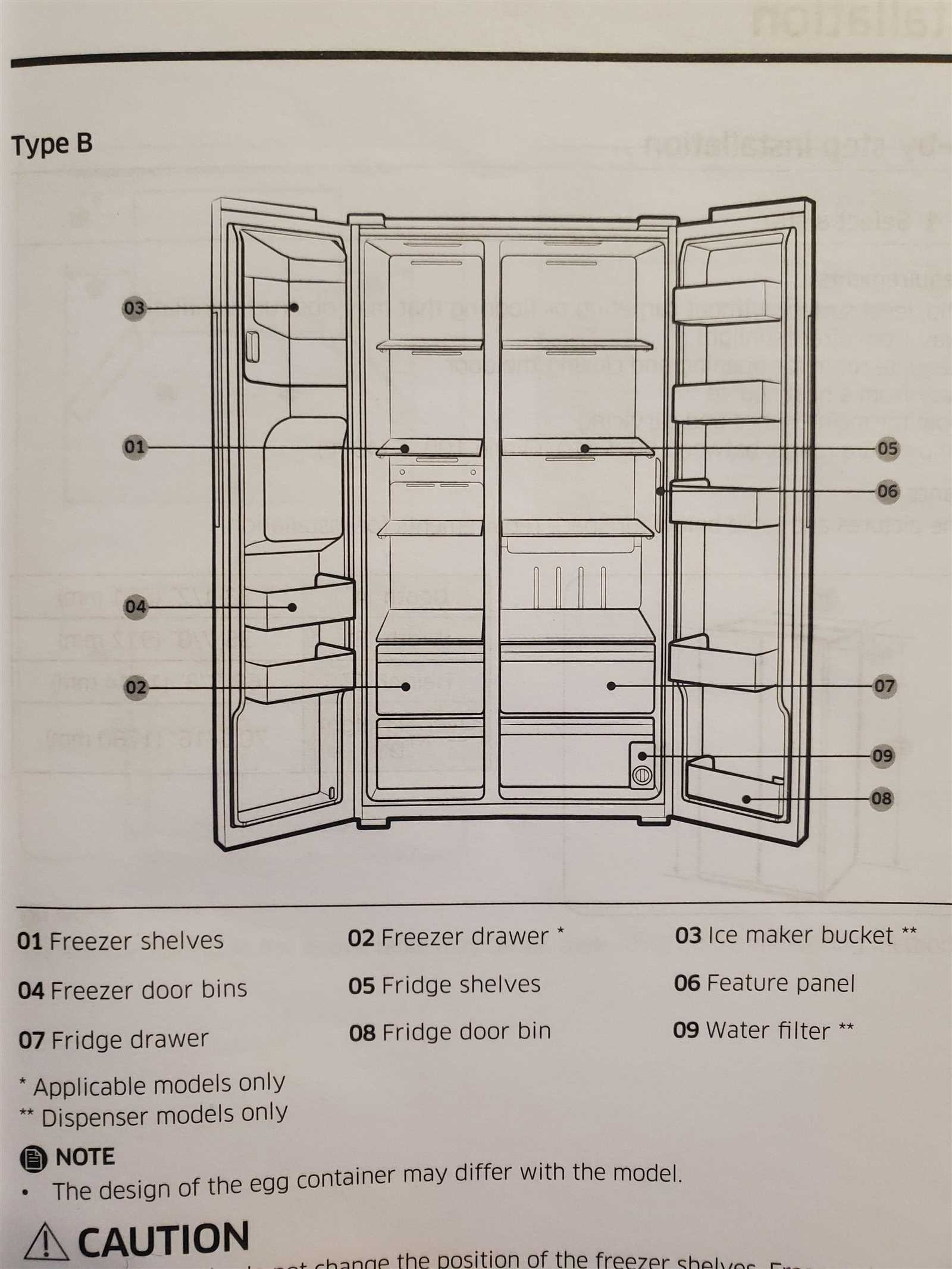 kenmore freezer model 253 parts diagram