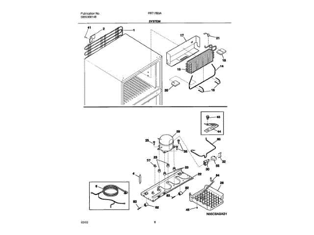 kenmore freezer model 253 parts diagram