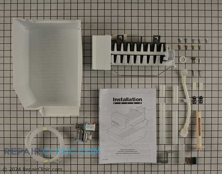 kenmore ice maker parts diagram