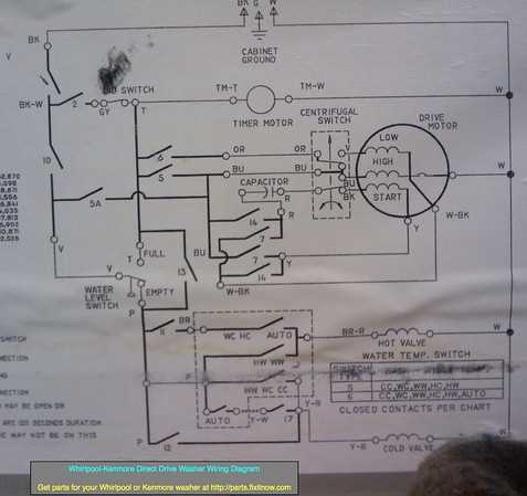 kenmore series 80 washer parts diagram