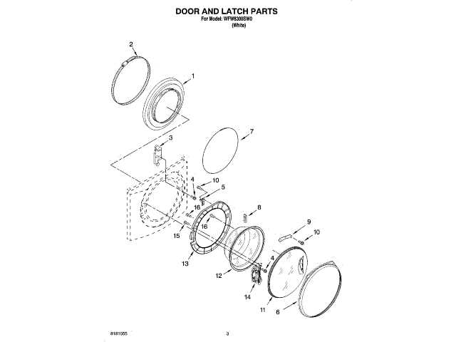 kenmore washer model 110 parts diagram